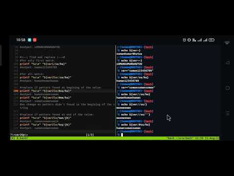 Bash scripting: 5 | parameter expansion: 2 | #bash #bashscripting #linux #shell #BHUTUU