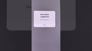 Instagram sudden log out problem