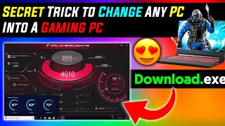 😍 How To Change Any Old Laptop Into A Gaming Laptop || Boost Your Laptop Performance || Pc Speed Up
