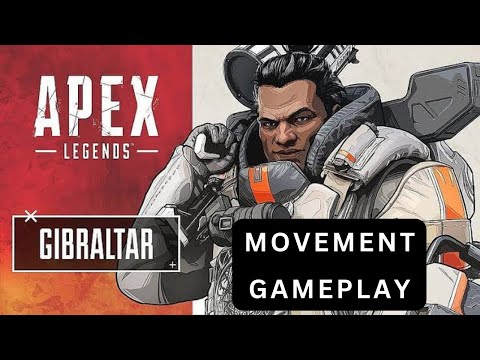 GIBRALTAR MOVEMENT Gameplay | APEX LEGENDS MOBILE