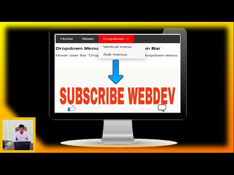 How to Make Menu bar Using Html and Css | css tutorial|