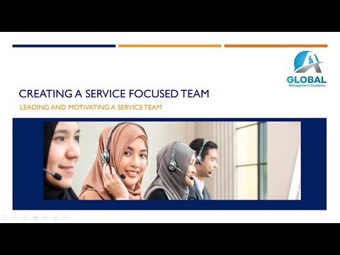 How to Create a Service Focused Team