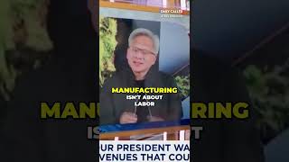 NVIDIA CEO Jensen Huang PRAISES Trump’s 'Bold Vision' to Re-Industrialize America