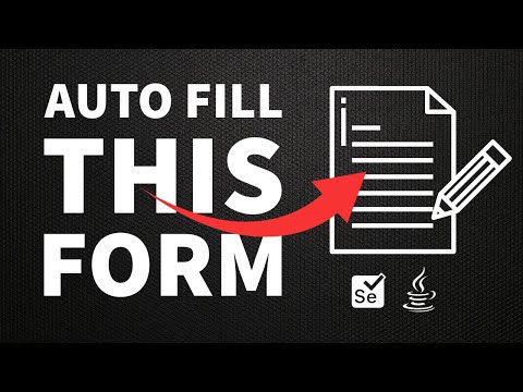 How to Automate Form Filling on Web Browsers with Selenium + Java (Step-by-step Guide)