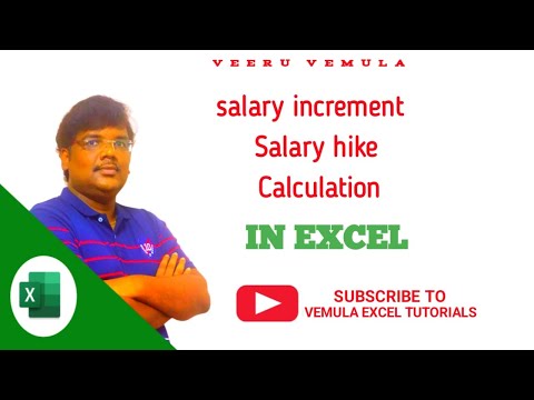 EN | Hown to calculate salary increment and hike in excel | #excel #msexcel #exceltips