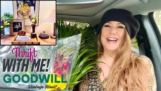 Thrift With Me! GOODWILL Thrift Haul + Shopping Small Towns for great deals | Styling + Jewelry Haul