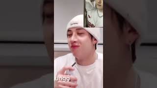 BANGCHAN DYING OVER A SMALL PICK UP LINE HELP 💀💀 #straykids #bangchan #delulu #911