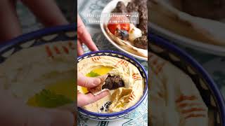 Classic Lebanese Hummus #lebanesefood #hummusrecipe #arabfood