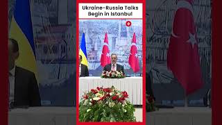 Turkish, Ukrainian & Russian Delegations Hold Peace Talks in Istanbul