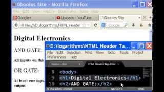 HTML Header Tag