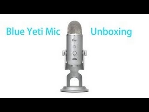 Yeti Blue Silver Edition Unboxing