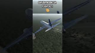 He's Not A Normal Pilot 😨 Garuda Indonesia Flight 421 #shorts  #edit #aviation