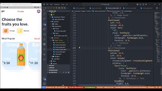 Foodie Flutter app - No Talking | PART 1