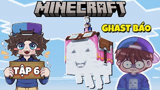 MINECRAFT SINH TỒN 1.21.6 | TẬP 6 | MỘT NGÀY BỊ HAPPY GHAST BÁO XÉM NỮA LÀ TOANG !!