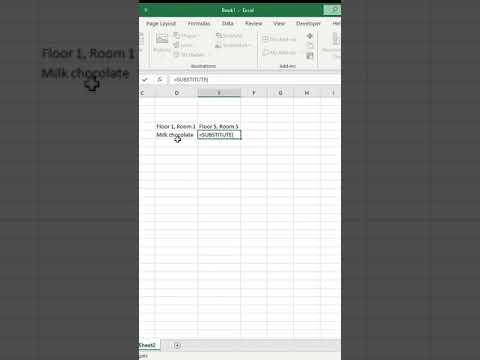 Do you know how to substitute values in excel? 😄😄😄😄 #exceltutorial #shorts #shorts #exceltutorial