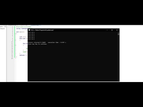 C++ Pattern Programing || Star  pattern in c++