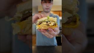 the BEST way to eat a BIG MAC #bigmac #mcds #mcdonalds #letstry #foodhack