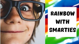 Rainbow with Smarties | Science Experiment for Kids by Little STEM Genius