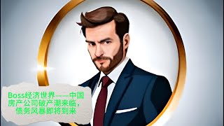 【Boss经济世界】中国房地产公司破产潮来临，新一轮债务风暴即将到来