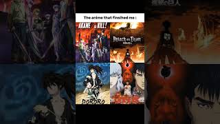 Ending 😭 #aot #berserk #akamegakill #dororo #anime #fypシ゚viral
