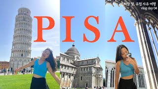 A Heart Leaning Toward Pisa 🩷 | Leaning Tower of Pisa, T-bone Steakhouse, and Gelato