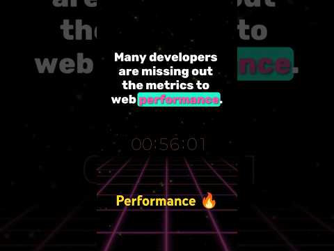 Core web vitals, the big 3: FCP, LCP, CLS | #codingtips #programming #typescript
