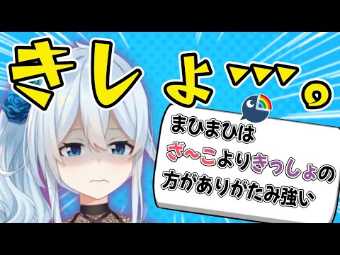 "ざ～こ"より"キッショ"の方が需要があるまひまひの朝活【雪城眞尋/にじさんじ/朝活/切り抜き】