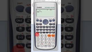 Solve higher Order Polynomial Equation by Calculator #shorts
