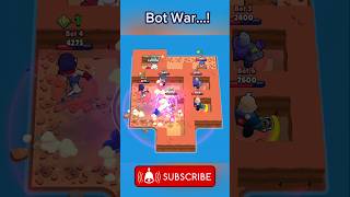 I Let Bots Fight It Out… This Happened | Brawl Stars #shorts #brawlstars #brawl #bs #supercell #2025