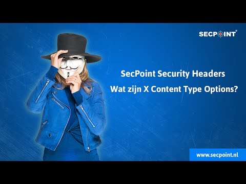 SecPoint Security Headers -  Wat zijn X Content Type Options?