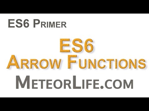ES6 Arrow Functions