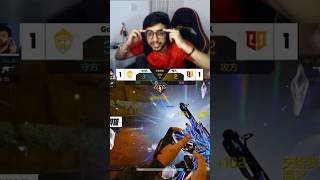 GodL VipeR 1v4 Clutch vs Q9 (#2 Chinese Team)  - CDM s9 #shorts #codm #codmobile #godlike #godl