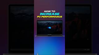 How to Increase Your PC Performance #pctips #windows #pcsettings #tech