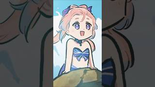 Little Mermaid Kokomi And  Pirate Kirara & Lynette [ Genshin Impact Comic ]