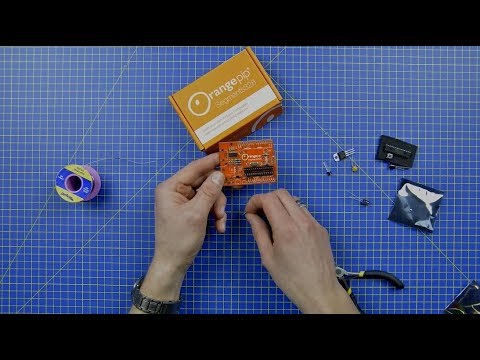Build a simple robot with Orangepip Segments328 (Arduino Uno)