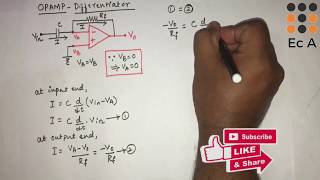 #36 OPAMP as Differentiator
