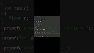 #59 | C Language Full Course | Coding Exercise60 #shorts #programming #coding