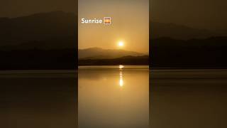 Sunrise sukhnalake chandigarh #chandigarh #sunrise #sukhnalakechandigarh #sector1 #nature #beautiful