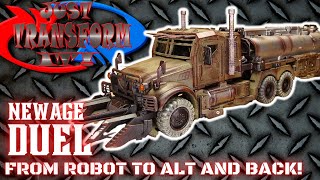 JUST TRANSFORM IT!: Newage Duel (DotM Megatron)