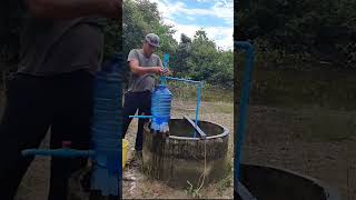 He make auto motion water pump without electricity #diy #water #freeenergygenerator