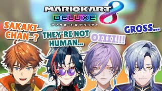(eng sub) 3SKM and milan's last minute mario kart collab | Kitami Yusei/Kaisei/Sakaki Ness/Nijisanji