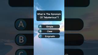 English Quiz #ytshorts #shortsfeed #youtubeshorts #quiz #englishquiz #shortsbeta #shorts #synonyms