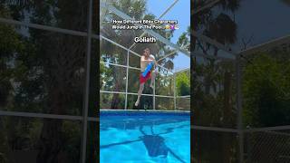 How Bible Characters Would Jump In The Pool…🤣✝️🏖️ #JesusLovesYou #Christian #Jesus #Funny #Bible