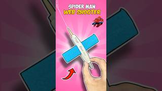 How to Make a Spider-Man Web Shooter | Paper Craft 🤩#shorts