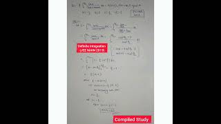 JEE Mains Math Definite integration #iitjee #iitbombay #iit #maths #mathematics