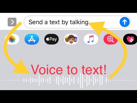 How to Send a Text Message by Recording Your Voice on the iPhone