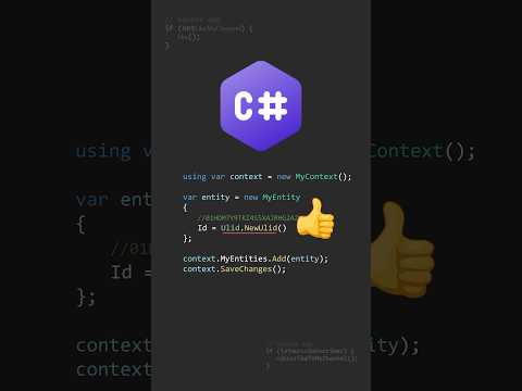 Ты не знал это о C#! Используй это вместо GUID - слышали ли вы о ULID? #csharp #сишарп #dotnet