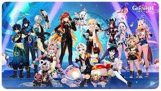 Group Photo with Natlan Cast (Cutscene) Sunspray Summer Resort | Genshin Impact 5.8