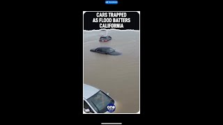 California: Cars seen completely submerged as flood batters the state | Oneindia News