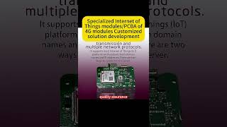 Customized development of professional PCBA solutions for Internet of Things (IoT) modules/4G module